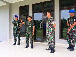 Danlanud Roesmin Nurjadin Kunjungi Markas Perisai Bumi Bertuah
