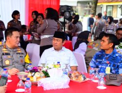 Danlanud Roesmin Nurjadin Hadiri Deklarasi Tertib Berlalu Lintas Mewujudkan Pemilu Damai