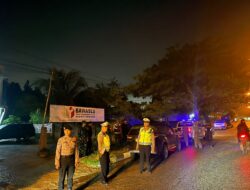 Pasca Pemilu 2024,Satlantas Polres Pelalawan Tingkatkan Patroli Blue Light Antisipasi Tindak Kejahatan C3.