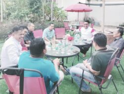 H Zukri Bersama Insan Pers Silaturahmi Persiapan Memeriahkan Kegiatan HPN 2024 di Kabupaten Pelalawan