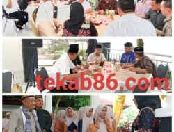 Halal Bihalal Dirumah Dinas Ketua DPRD Kabupaten Labuhan Batu