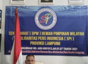 Diduga Menahan Fotokopy Identitas Kerja Jurnalis,Ketua DPW SPI Lampung Mengecam Keras Tindakan Oknum Lurah.