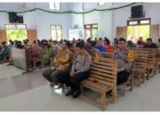 Kapolres Labusel Giat Rutin Minggu Kasih di Gereja HKBP Pardomuan Nauli Desa Tanjung Medan