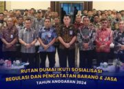 Rutan Dumai Ikuti Kegitan Sosialisasi Regulasi Pengadaan Dan Pencatatan Pengadaan Barang /Jasa