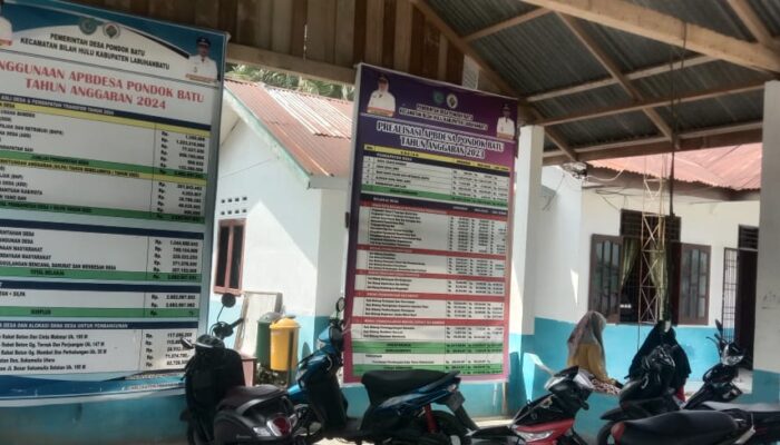Dana Desa Pondok Batu Tahun 2022 Dan 2023 Diduga Mark Up Ratusan Juta