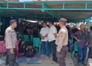 Kanitreskrim Polsek Saribudolok Bersama Personil Melayat kerumah Duka Ibunda Kompol Rafles Girsang