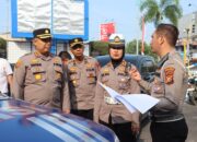 Polres Dumai cek Langsung Kesiapan Seluruh Kendaraan Dinas Menjelang Pilkada Tahun 2024.