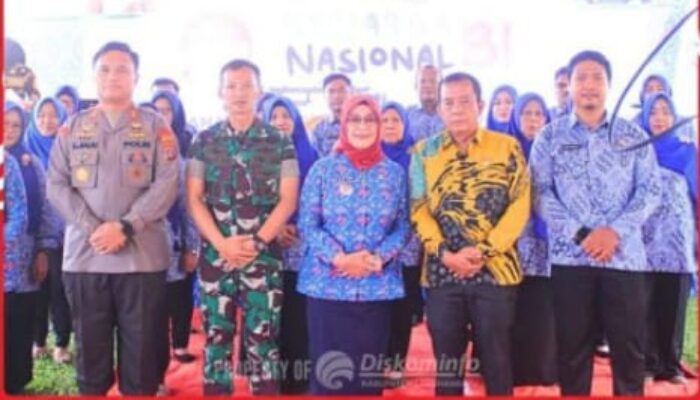 TNI-POLRI,Pemkab Labuhanbatu Peringati Hari Keluarga Nasional ke-31
