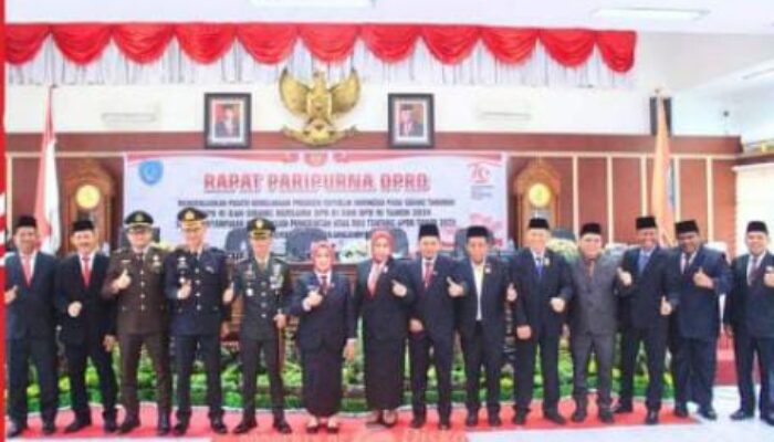 Forkopimda Kabupaten Labuhanbatu, Mendengarkan Pidato Kenegaraan Presiden Republik Indonesia