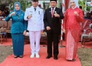 Camat Bilah Hilir Menjadi Inspektur Upacara HUT RI ke-79 Lapangan Bola Negeri Lama.