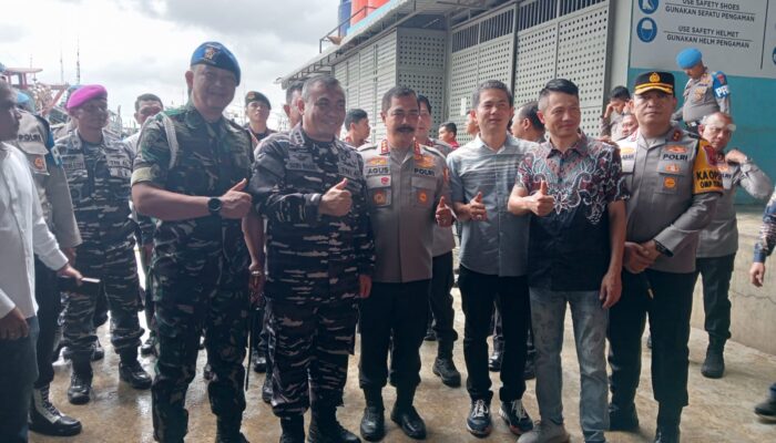 Kunjungan Wakil Kepala Kepolisian Negara Republik Indonesia (Wakapolri) Komjen Pol Agus Andrianto ke Belawan Kotamadya Medan