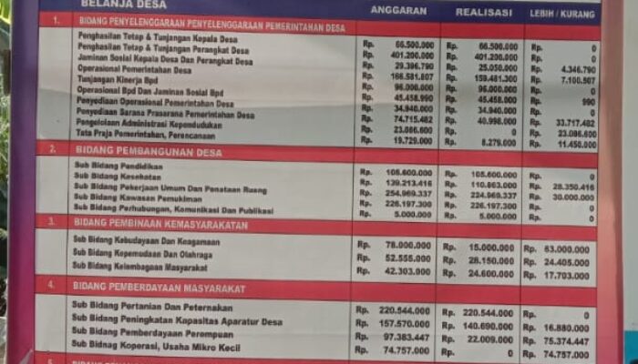 Nyeleneh Inspektorat Provinsi Sumut Dan Kabupaten Tidak Profesional Lakukan Pemeriksaan Audit Dana Desa Pondok Batu 2023.