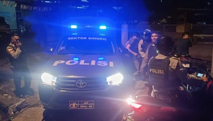 Polresta Manado Gercep Tangani Laporan Keributan Miras di Kelurahan Singkil Humas Polresta Manado GIAT OPS, HEADLINE