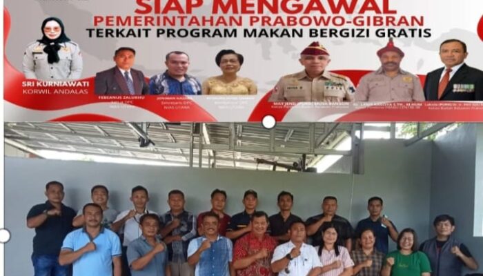 Rapat Perdana DPC PELITA PRABU Nias Utara (Prabowo-Gibran).
