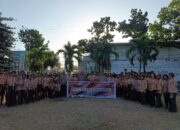 Kasat Binmas Polres Bitung Berikan Pembinaan kepada 160 Calon Anggota Saka Bh