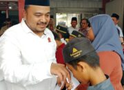 Nonton Bareng Pelantikan Presiden Dan Wakil Presiden Republik Indonesia Di DPC Partai Gerindra, Kabupaten Labuhanbatu
