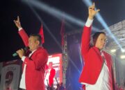 Dimeriahkan Once Mekel, Puluhan Ribu Masyarakat Membludak Ikuti Pentas Seni Zukri-Tamrin