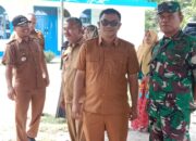 Danramil 08 Bangun dan Camat Gunung Malela dampingi FORKOPIMDA Monitoring Kesiapan TPS dan KPPS 