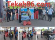 SPBU PT.KSO Pangkalan Kerinci Melaksanakan Jumat Berkah Bagikan 150 Nasi Bungkus Kepada Masyarakat