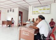 Kabid Pemdes Kabupaten Nias Utara Kunker Pada Pelatihan Kinerja Pemerintah dan Kelembagaan di Desa Esiwa.