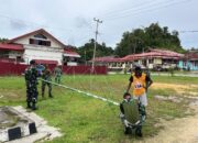 Satgas Yonif 762/VYS Bersama Warga Dekorasi GKI Sion Kumurkek Sambut Natal di Distrik Aifat