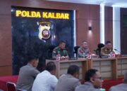 Kasdam Tanjungpura Ikuti Rakor Lintas Sektoral Operasi Lilin Kapuas 2024