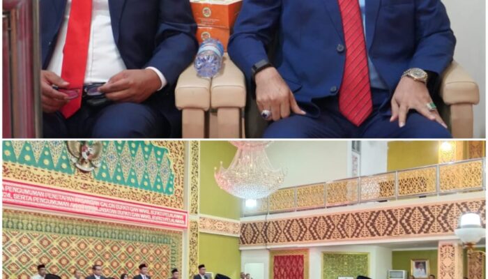 Dihadiri H Zukri-Tamrin, DPRD Pelalawan Gelar Paripurna Penetapan Bupati-Wabup Terpilih Pilkada 2024