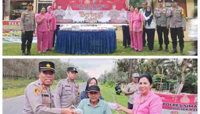 Indahnya Ramadhan: Polsek Bangun Bagikan Takjil, Ciptakan Kebersamaan di Jalanan