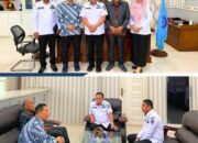 Sekda di Dampingi Kepala Dinas kominfo Menerima Kunjungan (KIP)