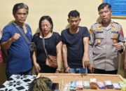 Kapolsek Bangun Pimpin Penangkapan Dua Orang Penjual Narkoba di Nagori Dolok Marlawan