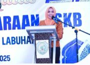 Bupati Maya Menghadiri Halal Bihalal Dengan Guru Paud Kabupaten Labuhanbatu