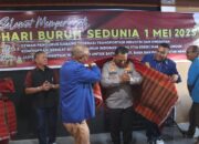 Kapolres Simalungun Hadiri Perayaan Hari Buruh Internasional 2025 dalam Suasana Kondusif
