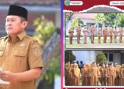 Kepala (Balitbang) Pimpin Apel Gabungan di Lingkungan Pemkab Labuhanbatu