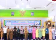 Bupati Maya di wakili Asisten I Buka Pencanangan Bulan Bakti Sosial IBI
