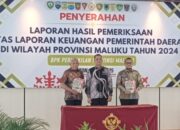 Bupati Buru Selatan Terima Laporan Hasil Pemeriksaan Keuangan Dari BPK RI
