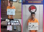 Tiga Peria Pelaku Narkoba, Diciduk Timsus Polres Labuhanbatu 