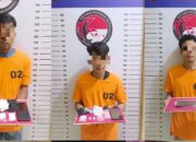 Tiga Peria Pelaku Narkoba  Disikat Teamsus Polres Labuhanbatu 