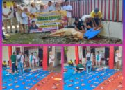 Lebaran Idul Adha 1446 H, DPC Partai Gerindra Labuhanbatu Sembelih 2 Sapi Qurban dan 1 Kambing