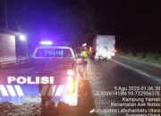 Gelar Patroli Blue Light, Kapolres Labuhanbatu Aprisiasi Jajaran Satlantas 