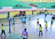 HKGB ke-74, Di Meriahkan Turnamen Voli Cup Bhayangkari Sumut Zona 3