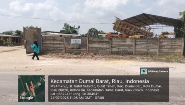 Tanah Antonius Sihole , Luas 1250M2 terletak di Kelurahan bukit timah , ” di klem Tanah milik HS diduga keliru ” Sebab tanah HS terletak di kelurahan Bukit datuk