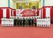 Putra-Putri Terbaik Daerah, 35 Paskibraka Pelalawan Dikukuhkan Bupati