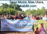 Peresmian Instalasi Jaringan Listrik di Dusun I Desa Muzoi Turut Menghadiri Bupati Nias Utara Bersama Anggota DPRD
