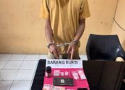 Polsek Bilah Hilir Tangkap Pengedar Narkoba, BB 6,05 Gram* Sabu