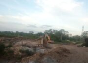 Diduga Galian C ditumang Siak Beroperasi Terang-Terangan
