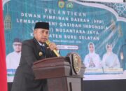 Bupati La Hamidi Resmi Melantik Pengurus DPD LASQI NJ Kabupaten Bursel Masa Bakti 2025-2030