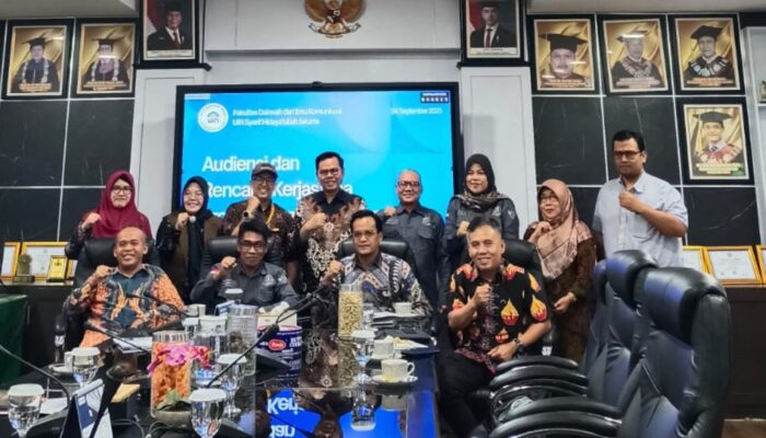 PJS dan FIDKOM UIN Jakarta Sepakat Jalin Kerjasama Strategis