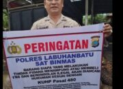 Polres Labuhanbatu Himbau Warga Tidak beli TBS  Ilegal