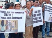 Aib Pangulu Terungkap, Warga Tanjung Saribu Adakan Aksi.Advokat Gokma Sagala: “Kami Bela Rakyat Tertindas!”