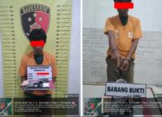Polisi Na IX. X Ciduk Pengedar Sabu di Desa Simpang Merbau